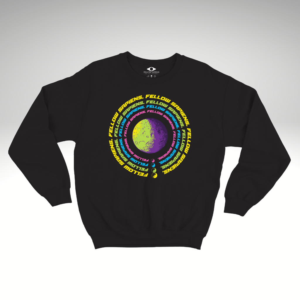 Fellow Sapiens Around The Moon Sweatshirt