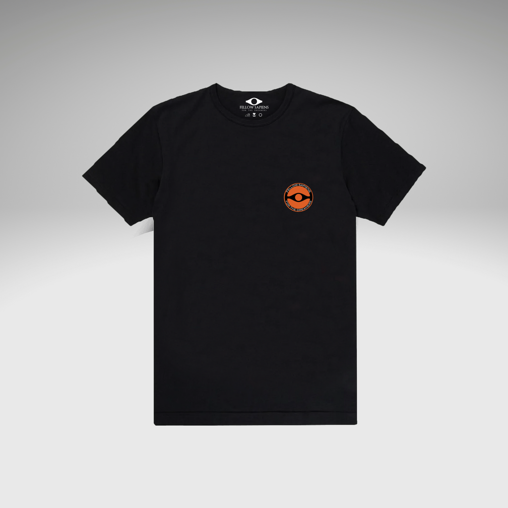 Fellow Sapiens Pocket Logo Black T-Shirt